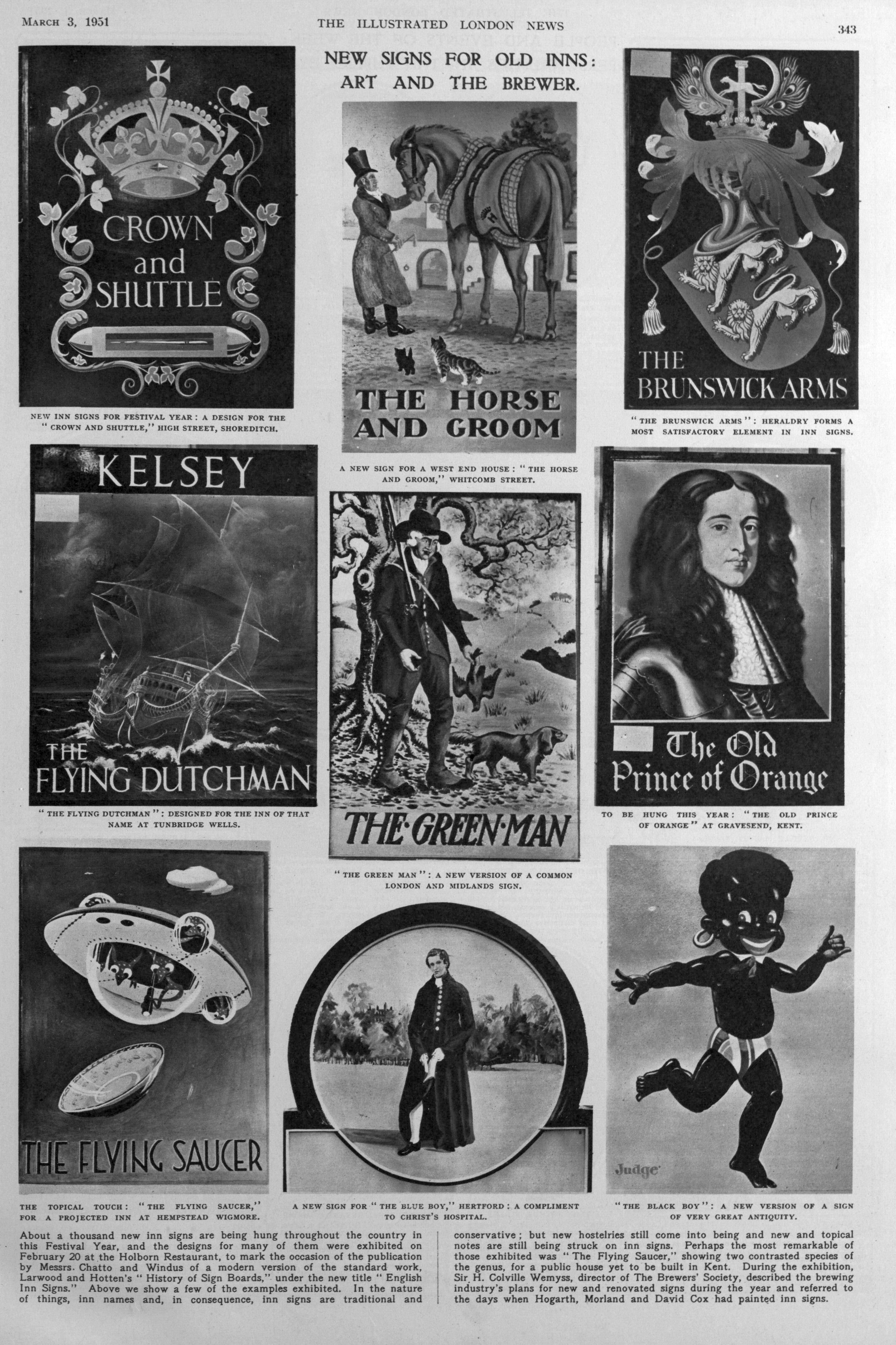 Pub signs